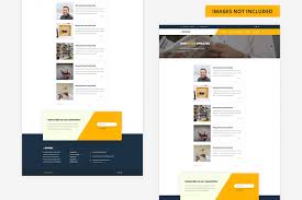 about us page ui design template