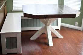 diy dining table with cross legs