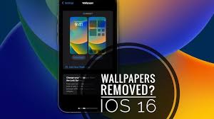 ios 16 removed wallpapers live stock