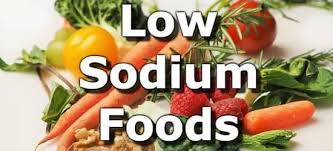 low sodium foods for people with high