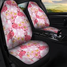Pink Flamingo Car Seat Covers Custom