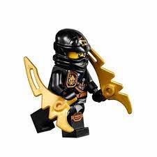 LEGO Ninjago Minifigure - Cole Zukin Robe (Black Ninja) with Dual Gold  Jagged Blades (70747): Buy Online at Best Price in UAE - Amazon.ae