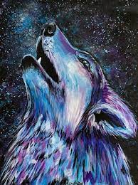 Wolf Canvas Painting Wolf Canvas Art
