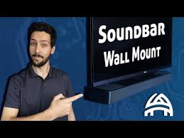 How To Wall Mount A Soundbar Easy