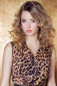 beautiful y in leopard dress in