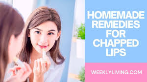 homemade remes for chapped lips