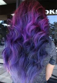 how to dye hair purple or violet at