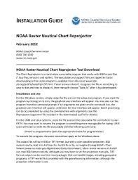 Digital Noaa Nautical Chart Reprojector Download Fill