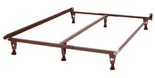 queen heavy duty bed frame with center