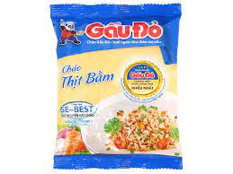 Cháo thịt bằm ăn liền Gấu Đỏ 50g giá tốt tại Bách hoá XANH