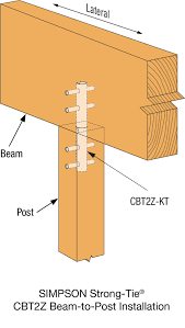 cbt concealed beam tie strong tie