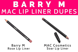 12 best barry m mac lip liner dupes