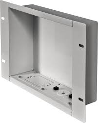Rless Av Iba2 W M Recessed Cable Management And Power Storage Accessory Box White