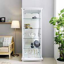 Heart Display Cabinet 740 Large White