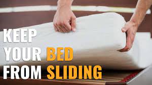 bed from sliding around