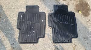 08 tsx all weather floor mats black