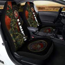 U S Marine Corps Car Seat Covers Set