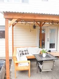 Diy Freestanding Patio Cover The