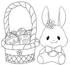 On this page, you'll find lots of easter bunnies and chicks, overflowing easter baskets, christian and religious pictures, spring flowers, and patterned easter eggs. 3 Free Easter Basket Coloring Pages Freebie Finding Mom