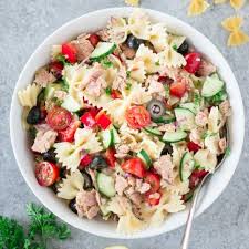 tuna pasta salad ready in 15 min