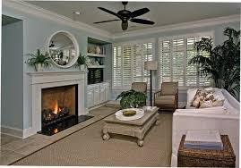 shutters tropical living room