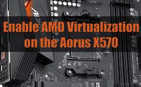 how to enable amd virtualization on the