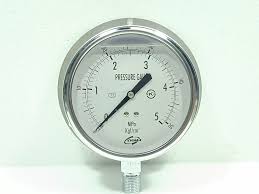 mpa 50kgf cm2 3 8 pressure gauge
