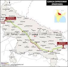 Construction of the system was authorized when construction of the pan. Ganga Expressway Ganga Expressway Map