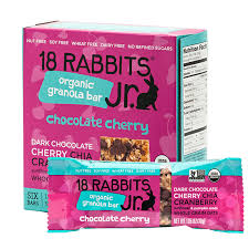 18 rabbits jr organic granola bar