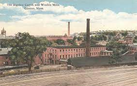 bigelow carpet mill 1886 historic