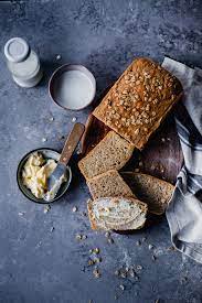 flax and oats wheat bread with video