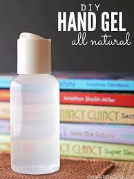 diy all natural homemade hand sanitizer