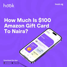amazon gift card 100 to naira