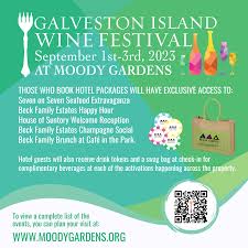 galveston island wine festival at moody