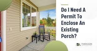 A Permit To Enclose An Existing Porch