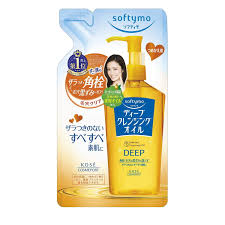 softymo deep cleansing oil makeup remover refill 200ml