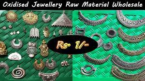 oxidised jewellery raw material