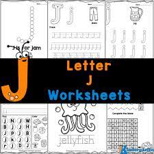free printable letter j worksheets for