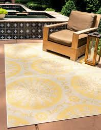 Find 9 x 12 rugs at lowe's today. Yellow 9 X 12 Outdoor Botanical Rug Rugs Com