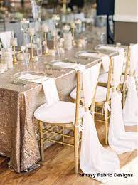 50 Chair Sashes Wedding Decor