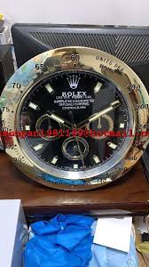 rolex wall clock 6 dail hand works too