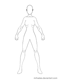 Woman Template In 2019 Human Body Drawing Body Drawing