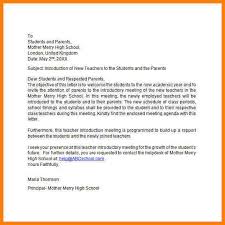 Tutoring Letter To Parents From Teacher Template Dldownload