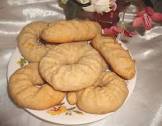 algerian helouwa ta aba  lemon or sesame cookies