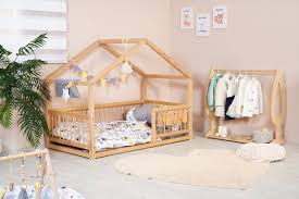 Woodland Montessori House Floor Bed