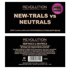 new trals vs neutrals paleta de sombras