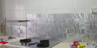 backsplash kitchen stainless steel l