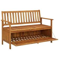 Wooden Entryway Shoe Bench Storage