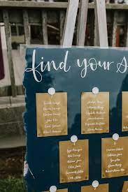 wedding seating chart