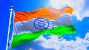 indian flag blue sky hd ultra 4k video
